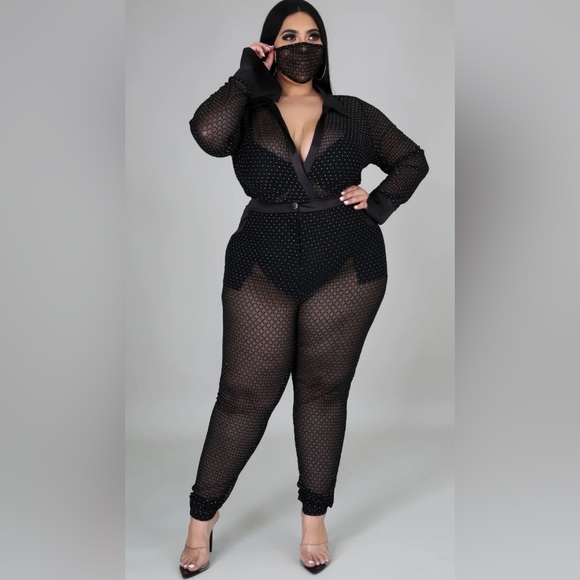 3pc Obsesión Bodysuit Pant Set - Picture 1 of 3